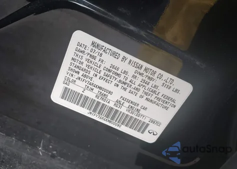 2019 Infiniti Q50 3.0T Red Sport 400 из США, поврежденный, VIN JN1FV7AR4KM800090